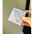 Rosegold Triange Necklace