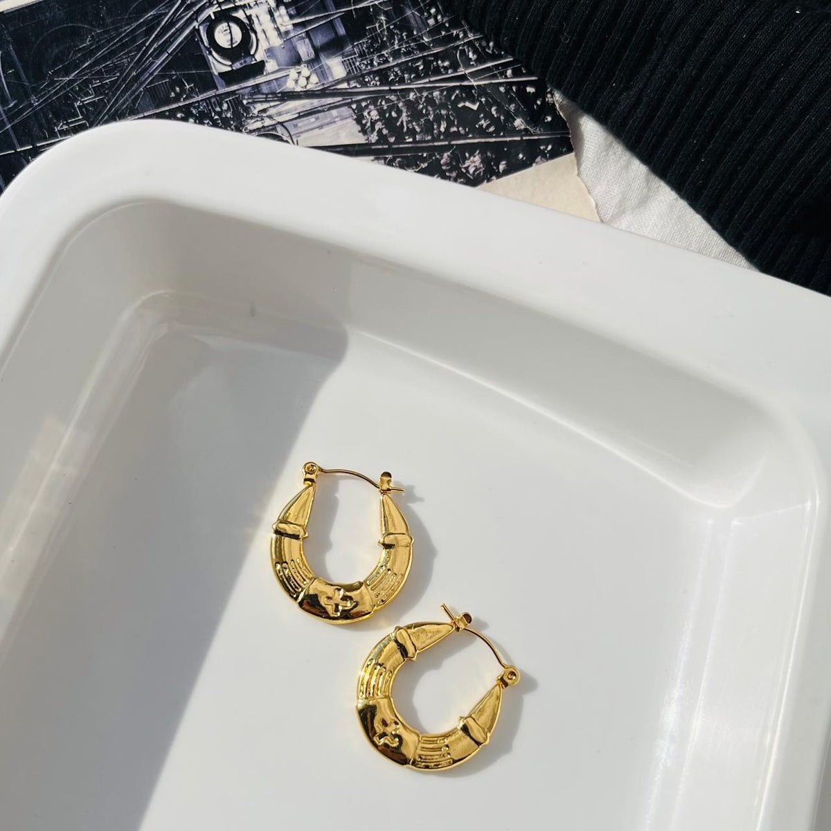 Valeria Hoops ~ Anti Tarnish