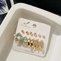 Blue Flower Earrings Combo ( ₹17/- each Pair )