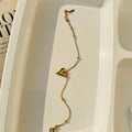Heart Bracelet ~ Anti Tarnish