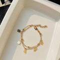 Flower Layered Bracelet
