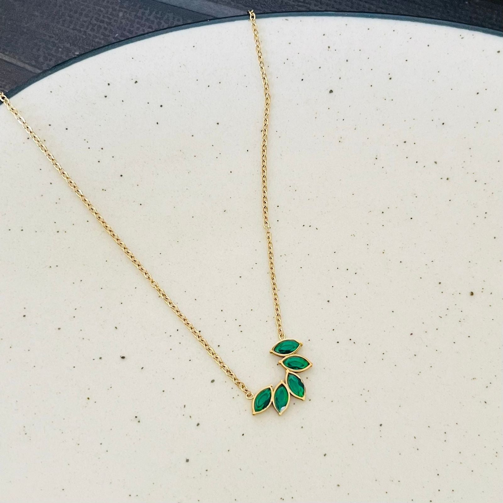 Green Stone Necklace