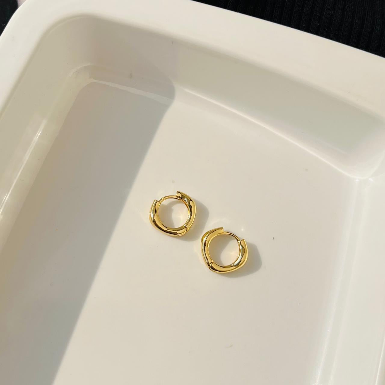 Opal Small Hoops