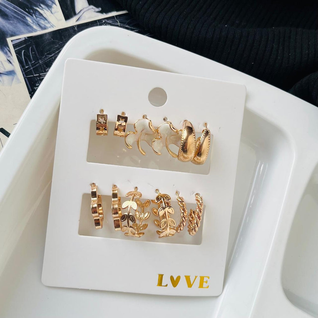Leaf Earrings combo ( ₹20 per pair )