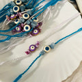 Evil Eye Quartz Stone Rakhi
