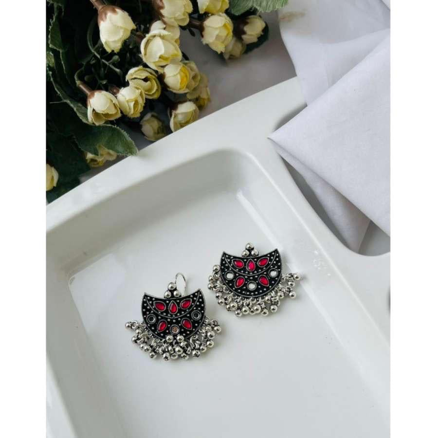 Rani Pink Viha Earrings