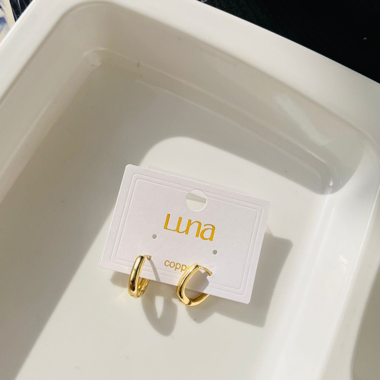 Square Small Hoops