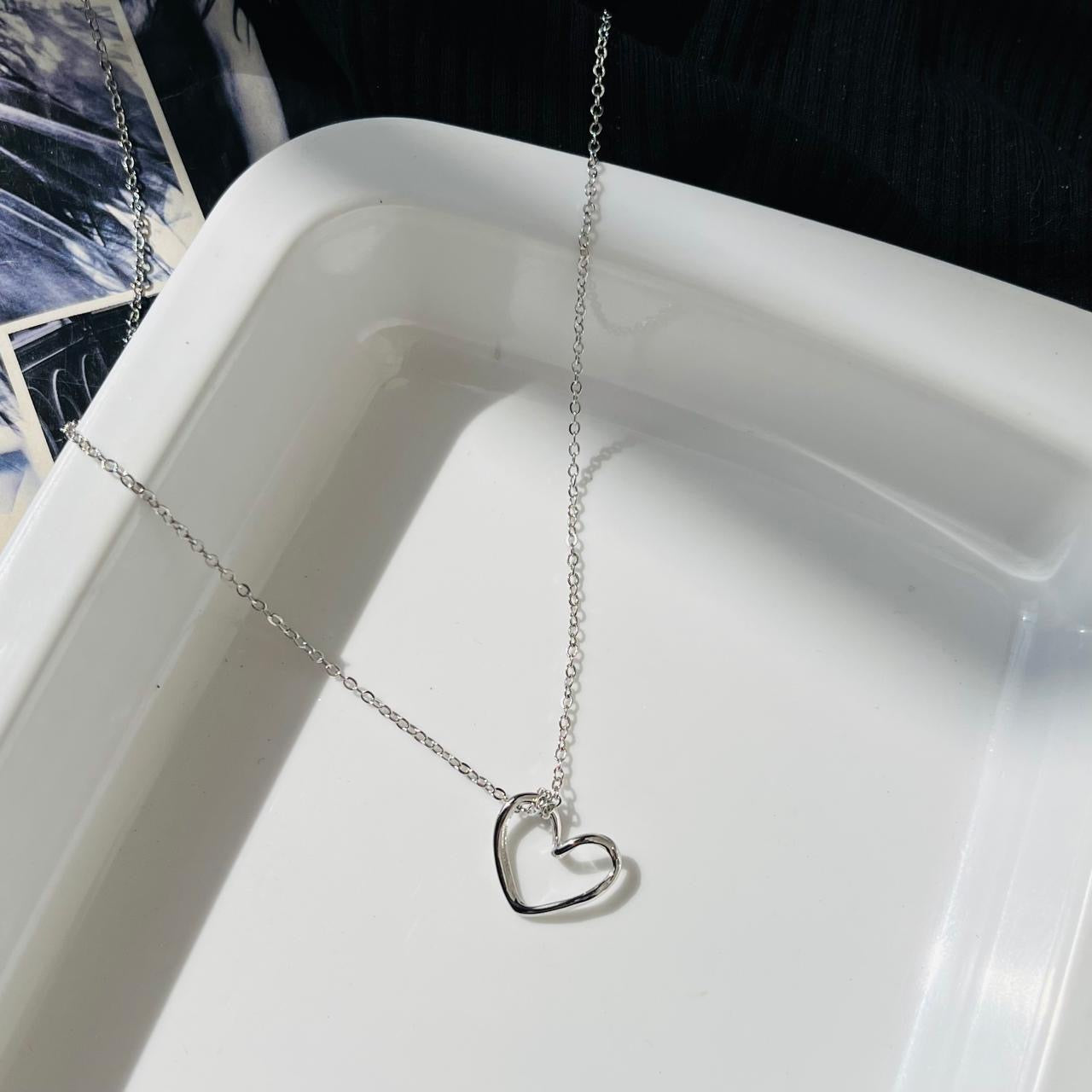 Silver Heart Necklace