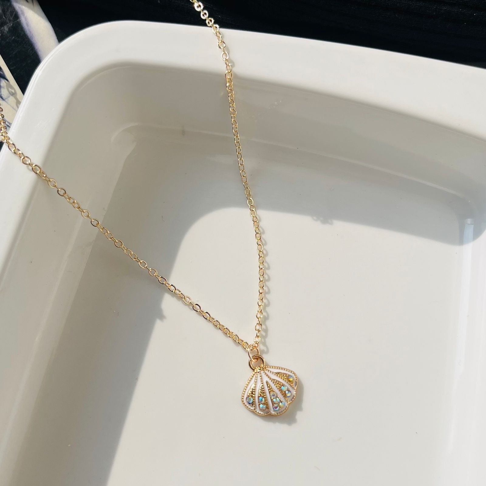 White Shell Necklace