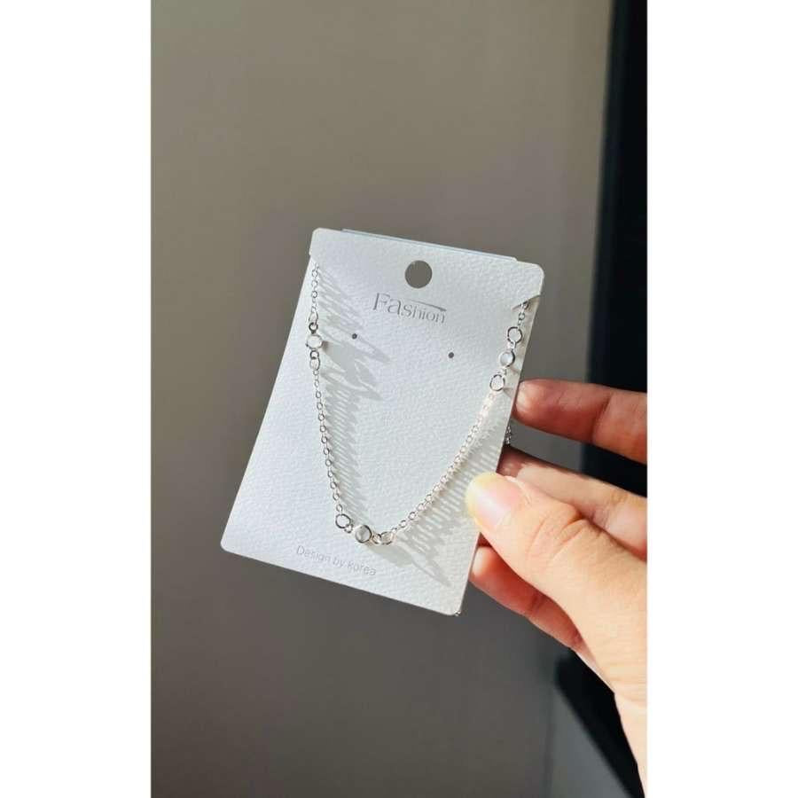 Silver Diamond Necklace