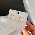Small Square Hoops
