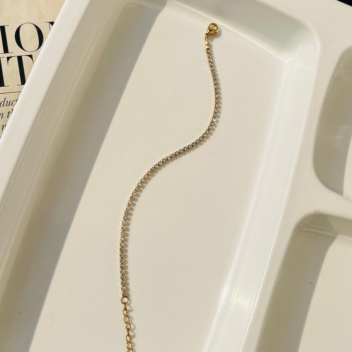 Diamond Bracelet ~ Anti Tarnish