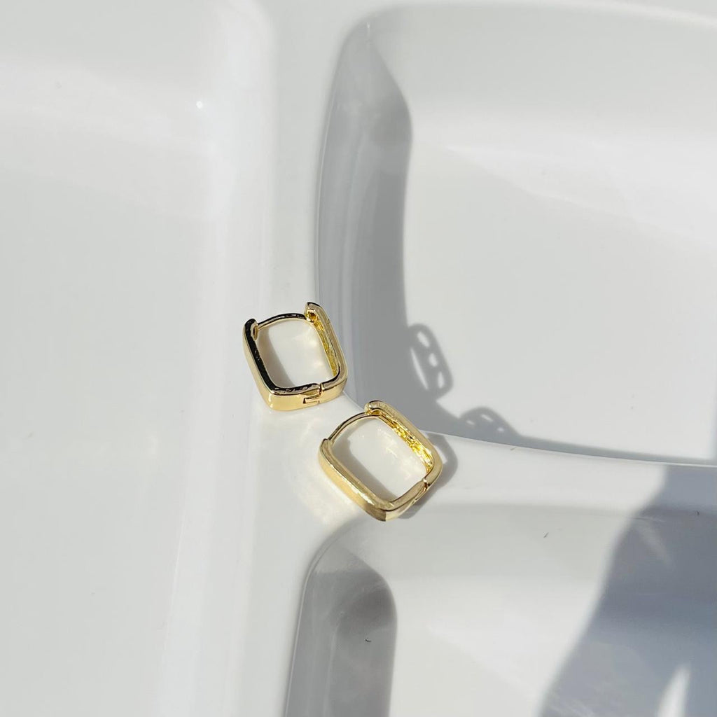 Small Thick Hoops ~ Anti Tarnish