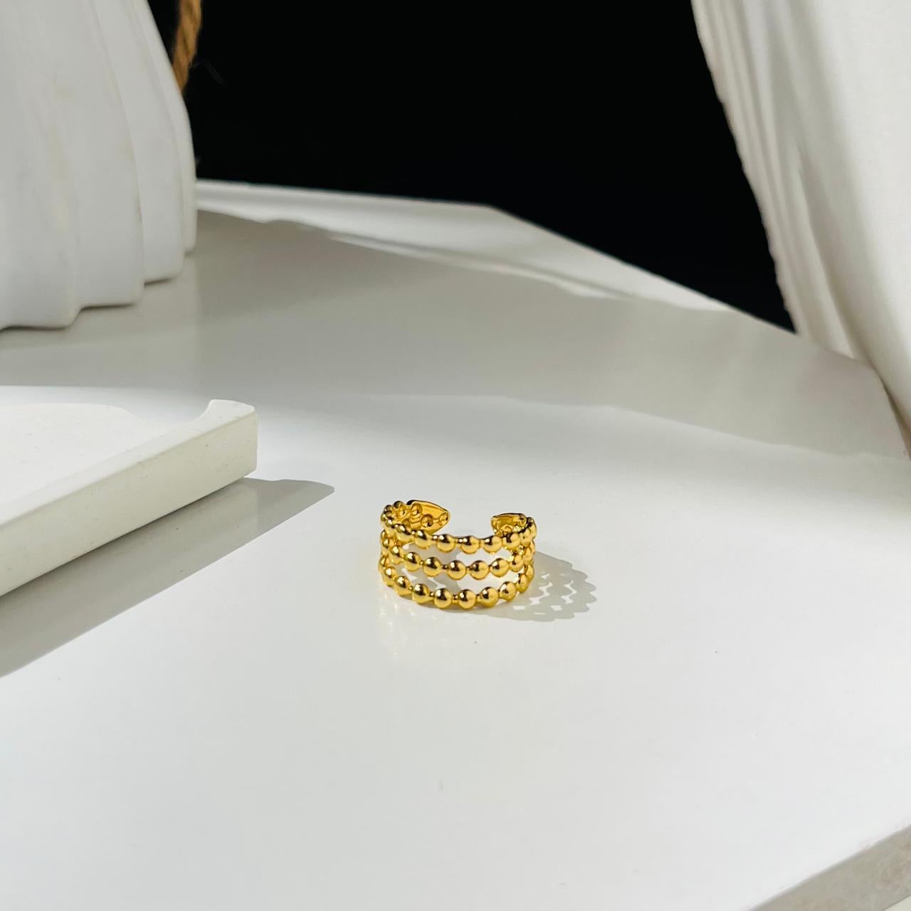 Ailsa Adjustable Ring ~ Anti Tarnish