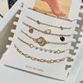 Shell Pearl Anklet set of 6( ₹20/- each)
