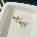 Bow Pearl Earrings