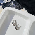 Silver Lucy Hoops ~ Anti Tarnish