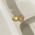 Heart Small Hoops