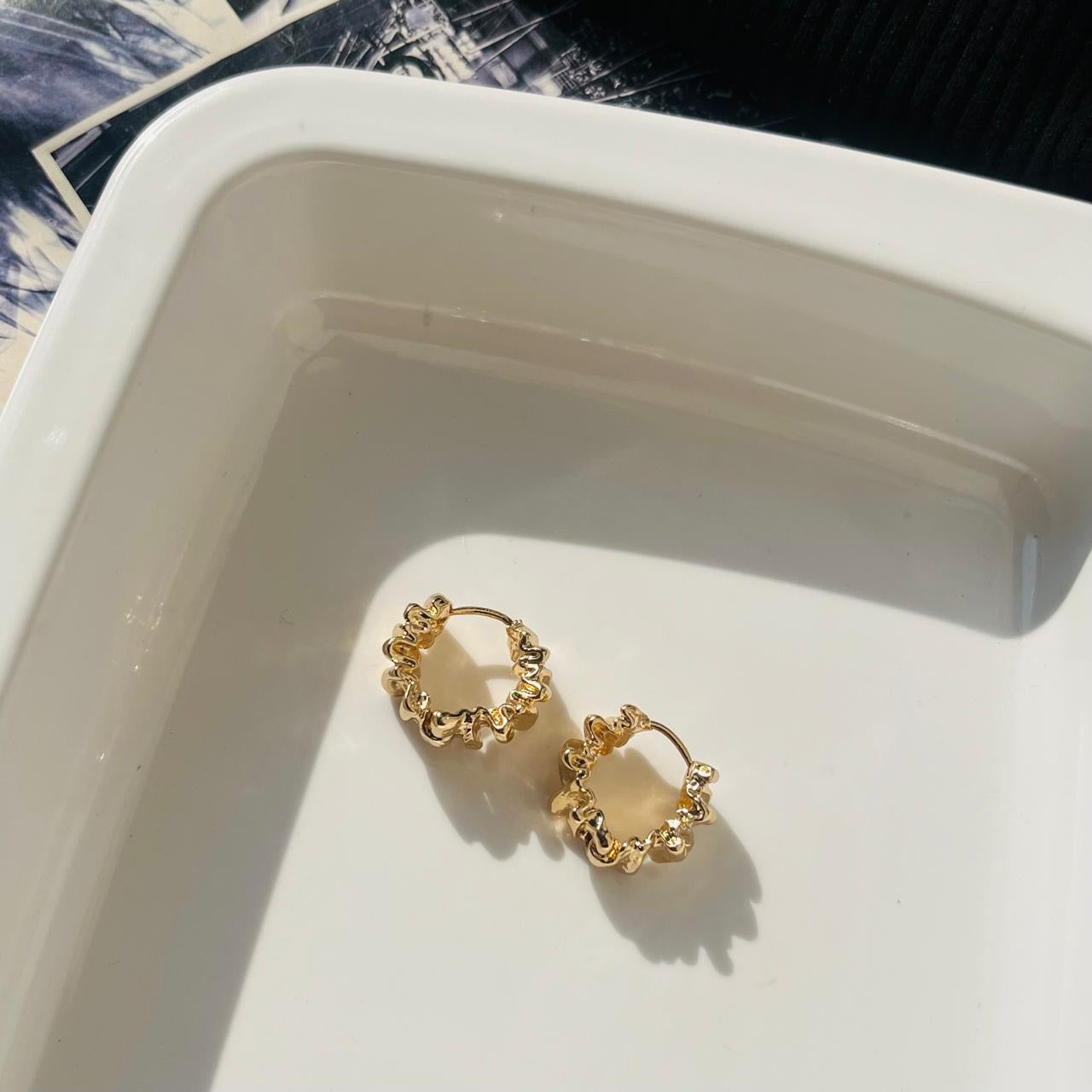 Laney Medium Sized Hoops ~ Anti Tarnish