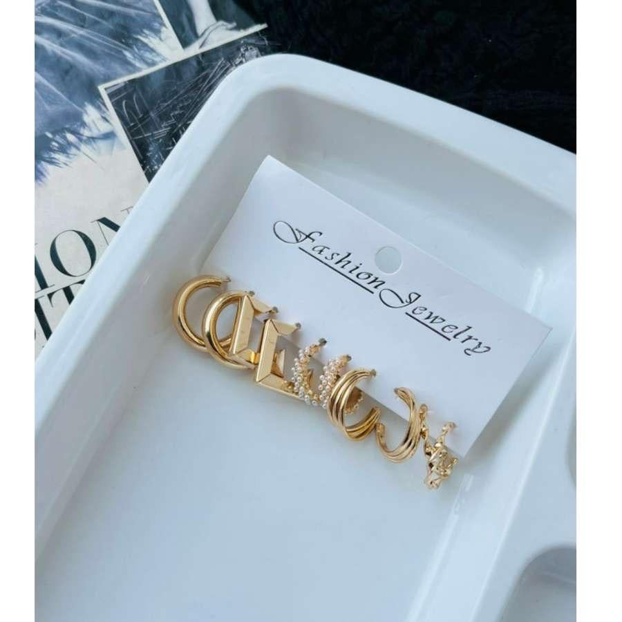 Cecily Earrings Combo (₹24 per pair)