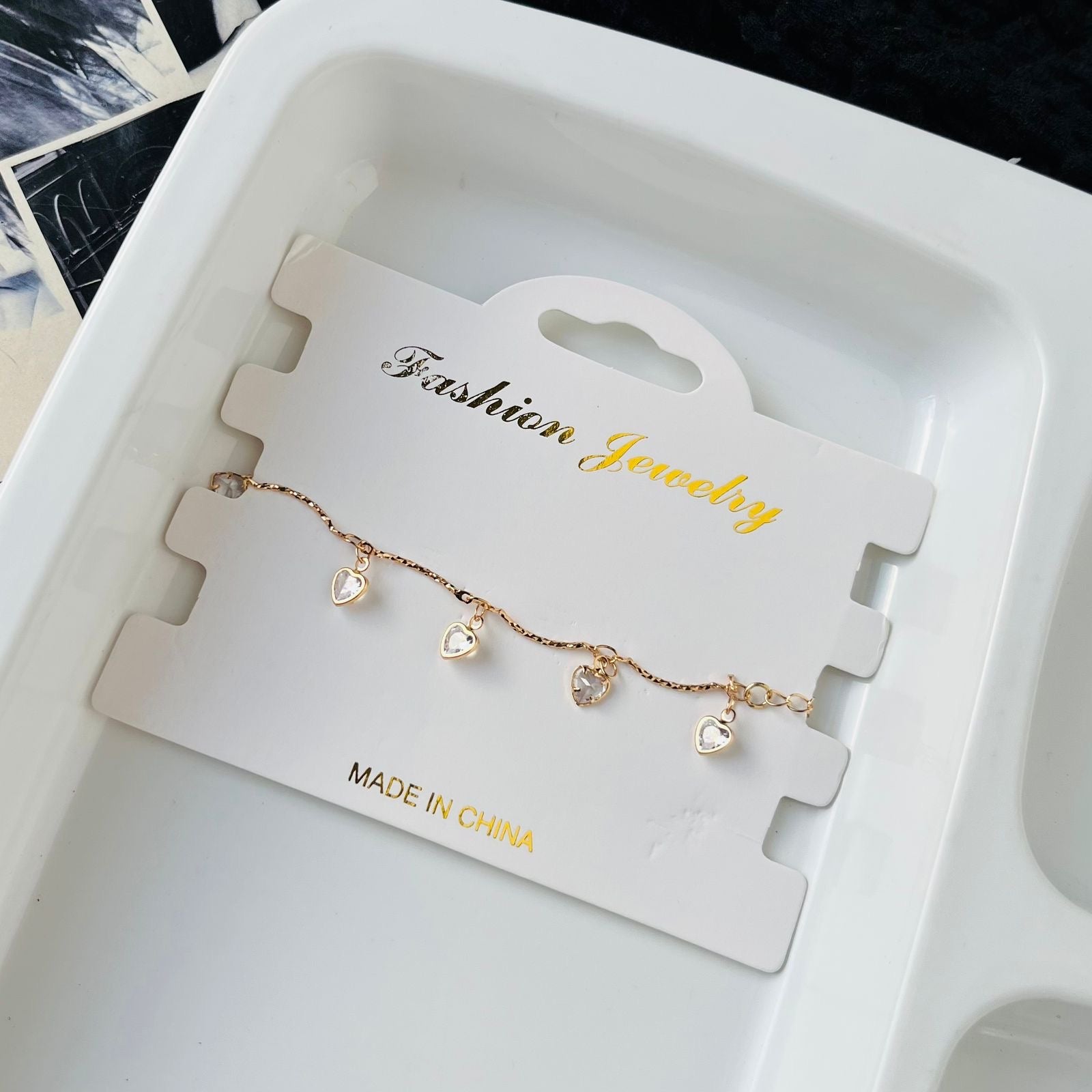 Golden Hearts Bracelet