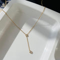 Iris Diamond Necklace ~ Anti Tarnish
