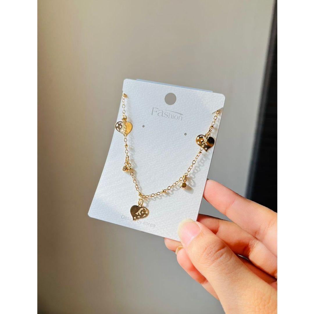 Heart Diamond Bracelet