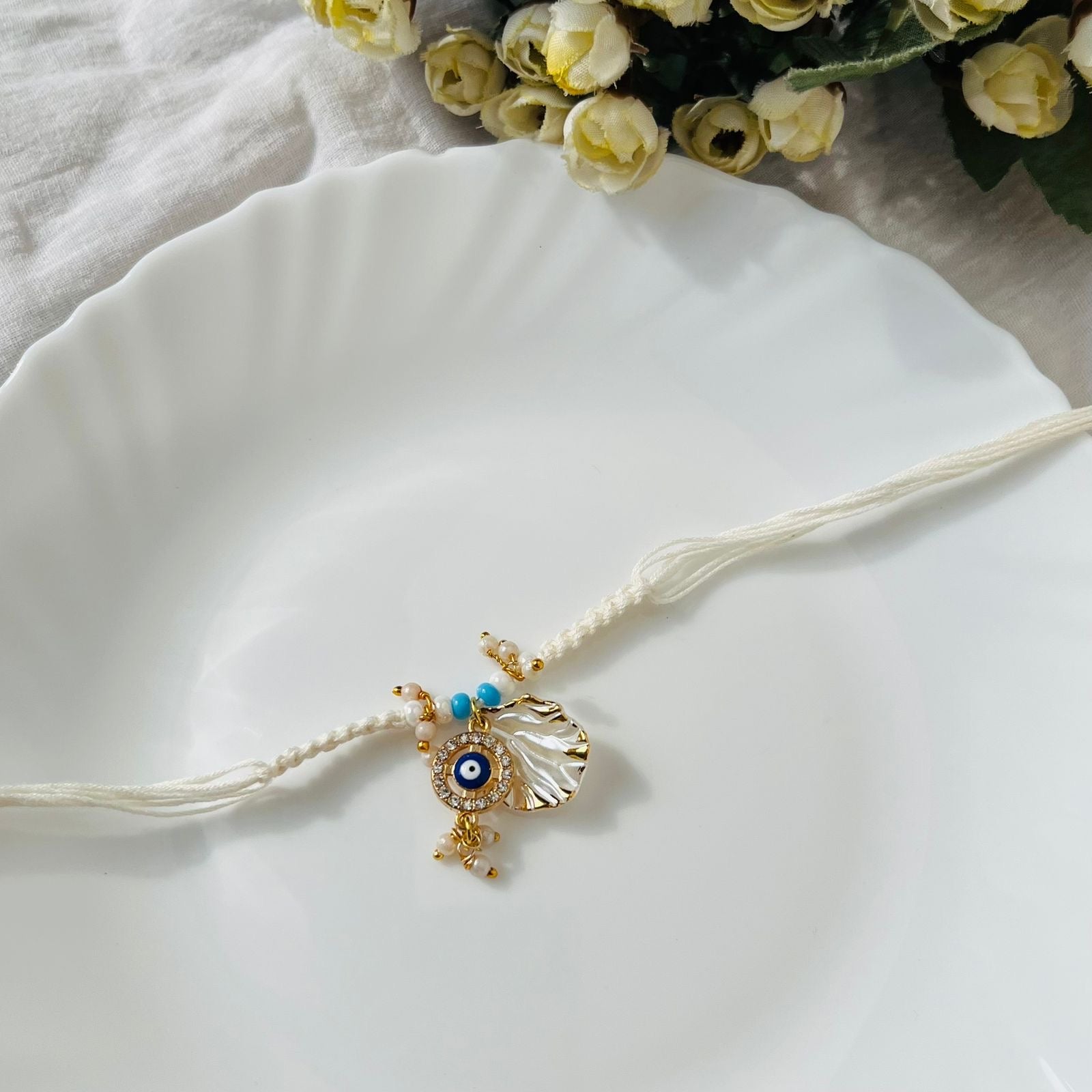 Shell Evil Eye Rakhi