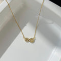 Infinity Stone Necklace ~ Anti Tarnish