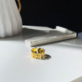 Leaf Adjustable Ring ~ Anti Tarnish