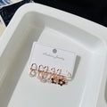 Rosegold Earrings combo ( 3 pairs )
