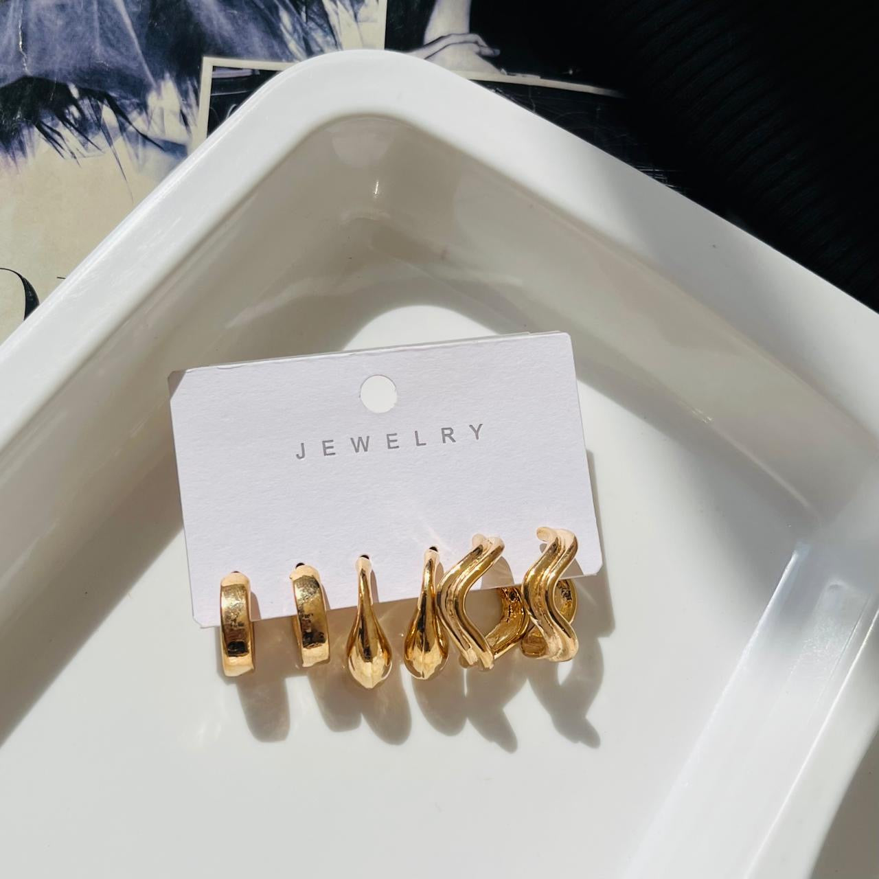 Earrings combo (3 pair)