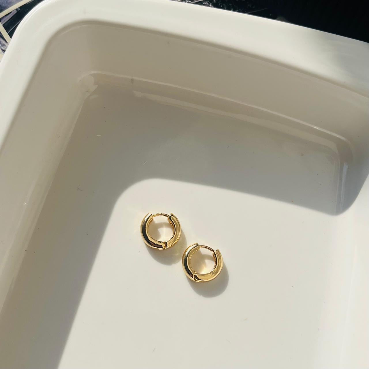 Basic Small Sized Hoops ~ Anti Tarnish