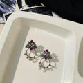 Purple Navya Earrings