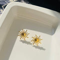 Sunflower Earrings ~ Anti Tarnish