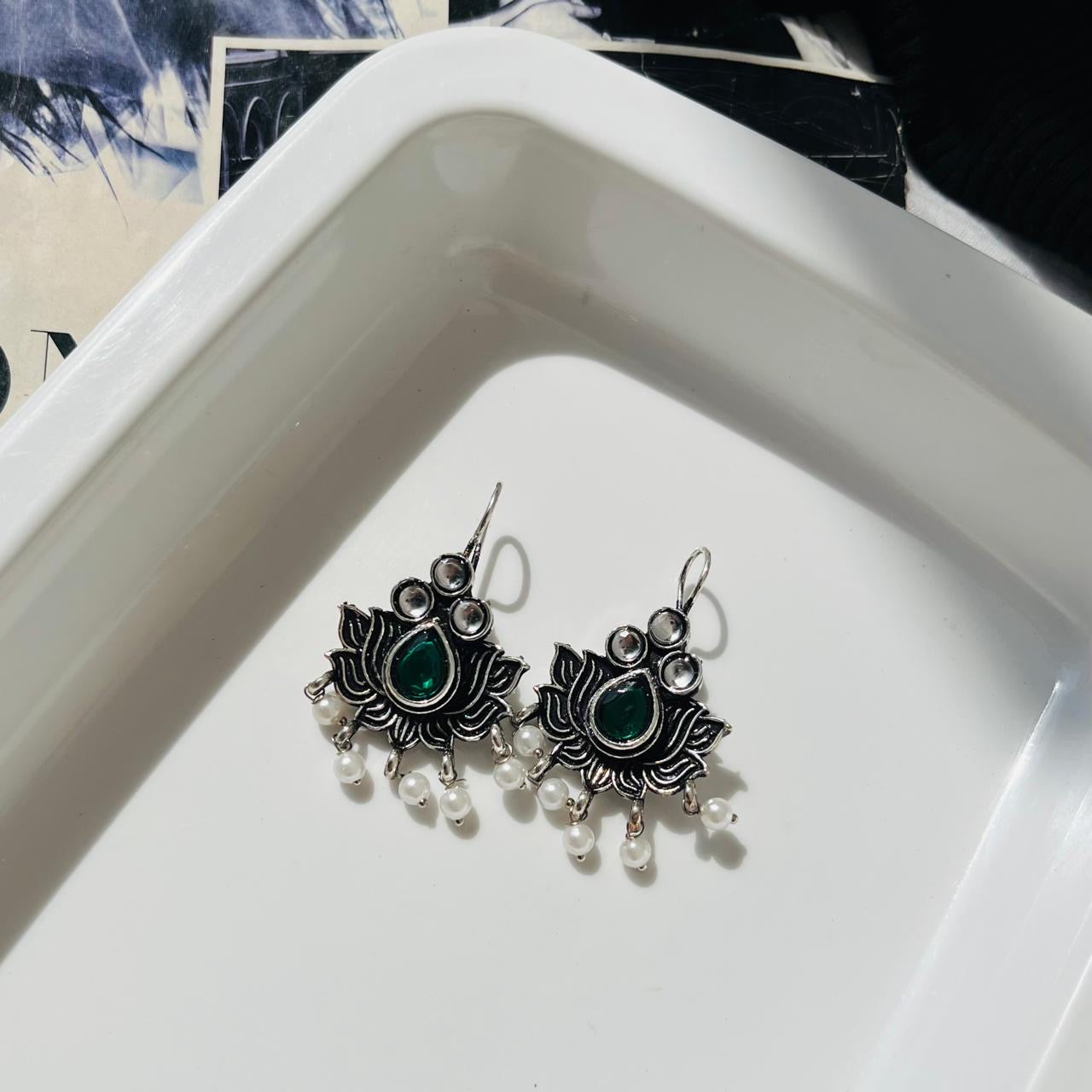 Lotus Earrings