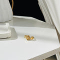 Flower Adjustable Ring ~ Anti Tarnish