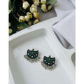 Dark Green Viha Earrings