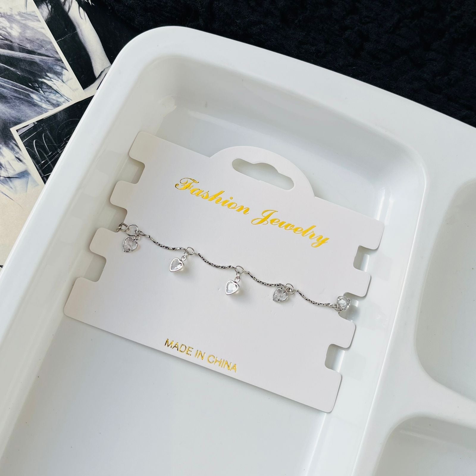Silver Heart Bracelet