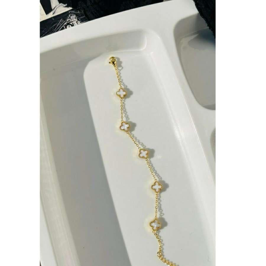 White Clover Bracelet