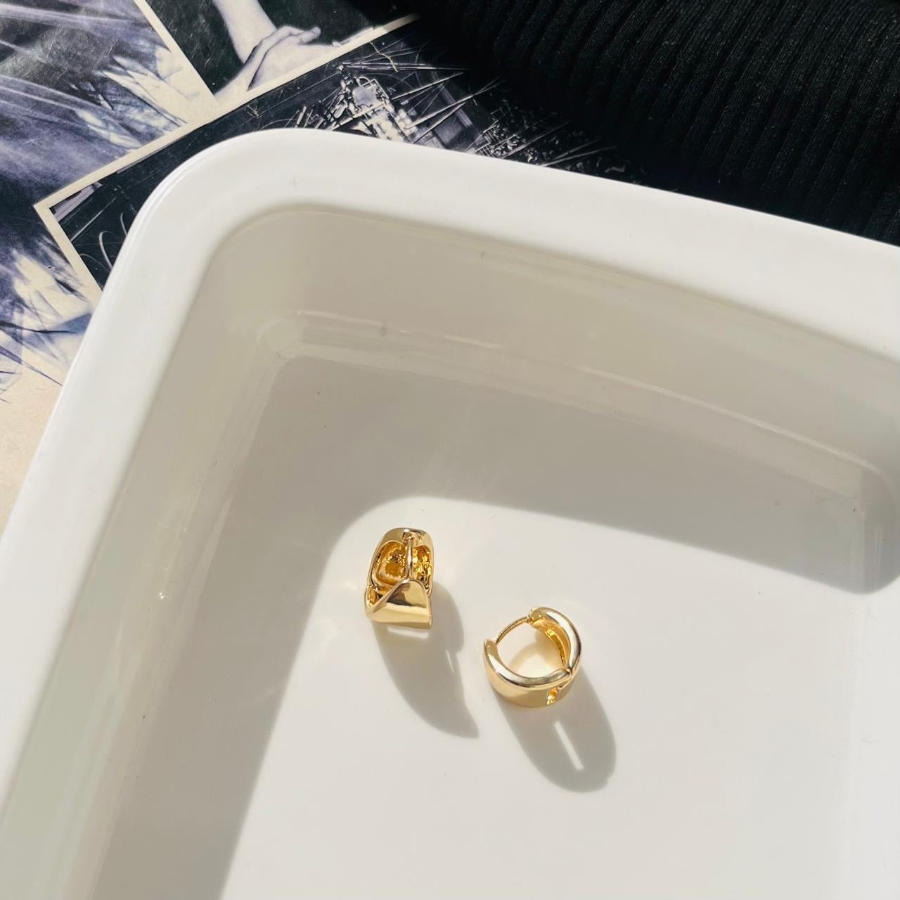 Cove Small Hoops ~ Anti Tarnish