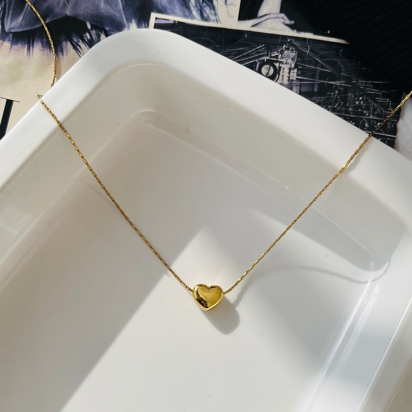 Heart Necklace ~ Anti Tarnish