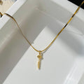 Claire Stone Necklace ~ Anti Tarnish