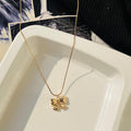 Bow Necklace