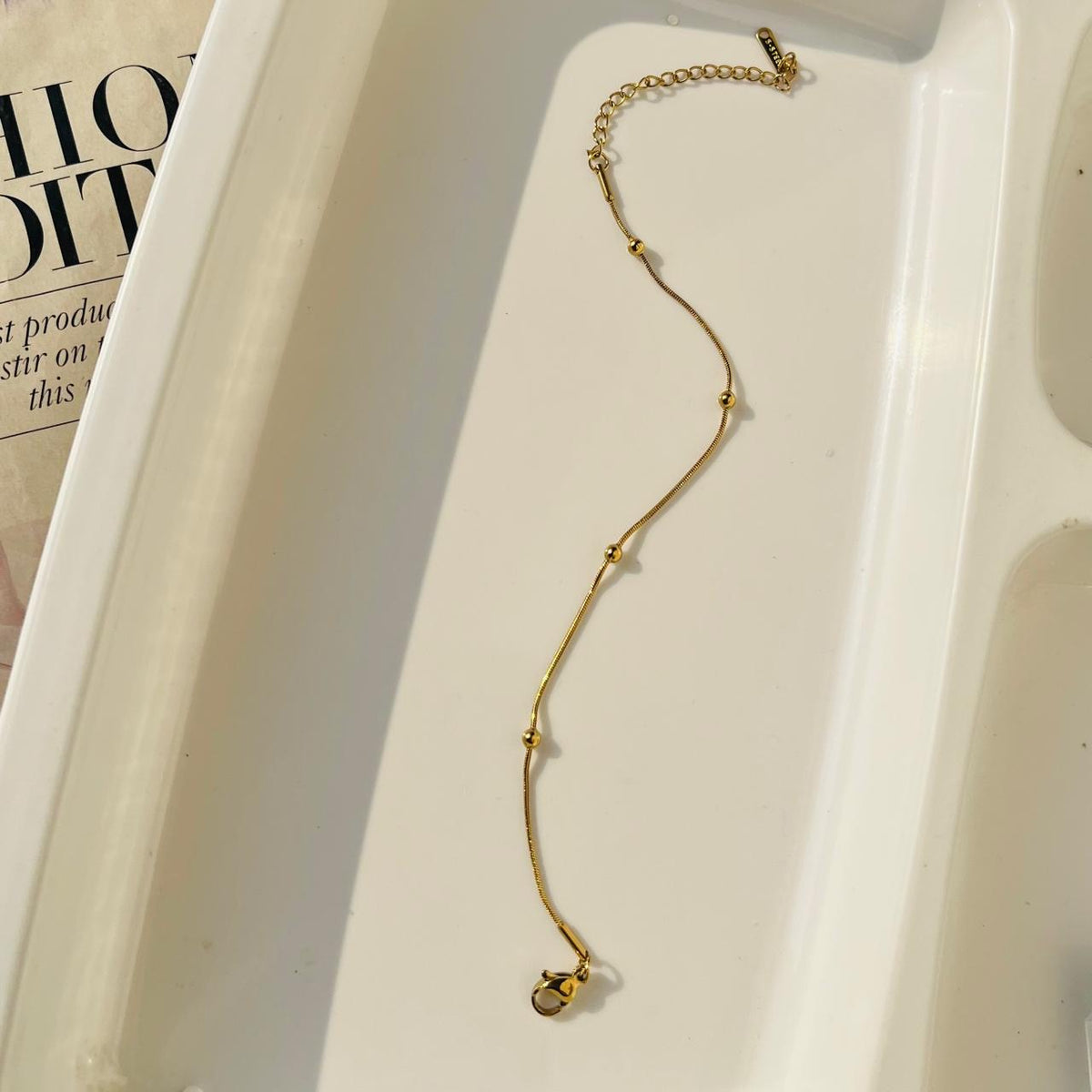 Cove Bracelet ~ Anti Tarnish