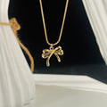 Bow Necklace