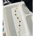 Black clover Bracelet ~ Anti Tarnish