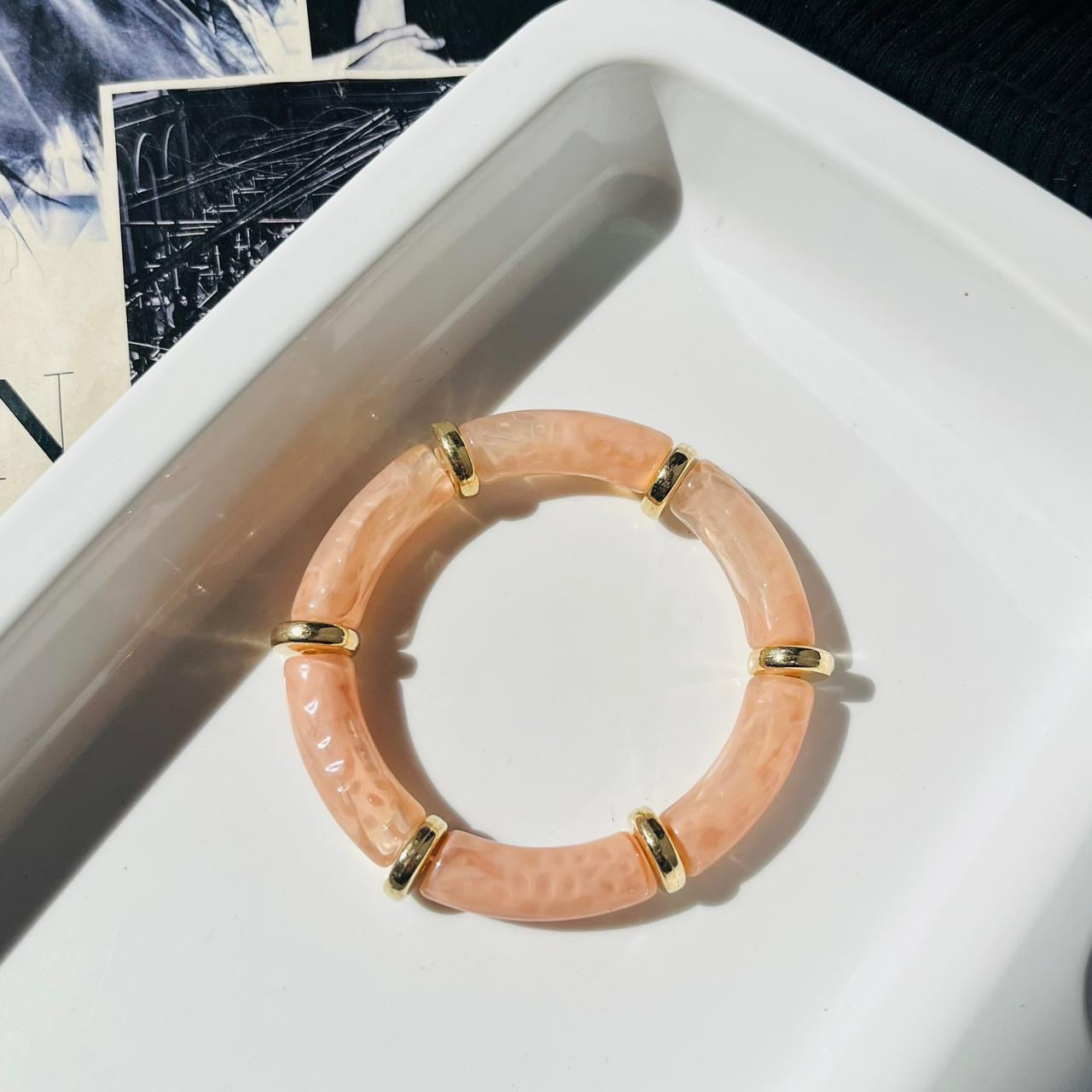 Pink Hallie Bracelet