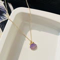 Purple Dylan Necklace