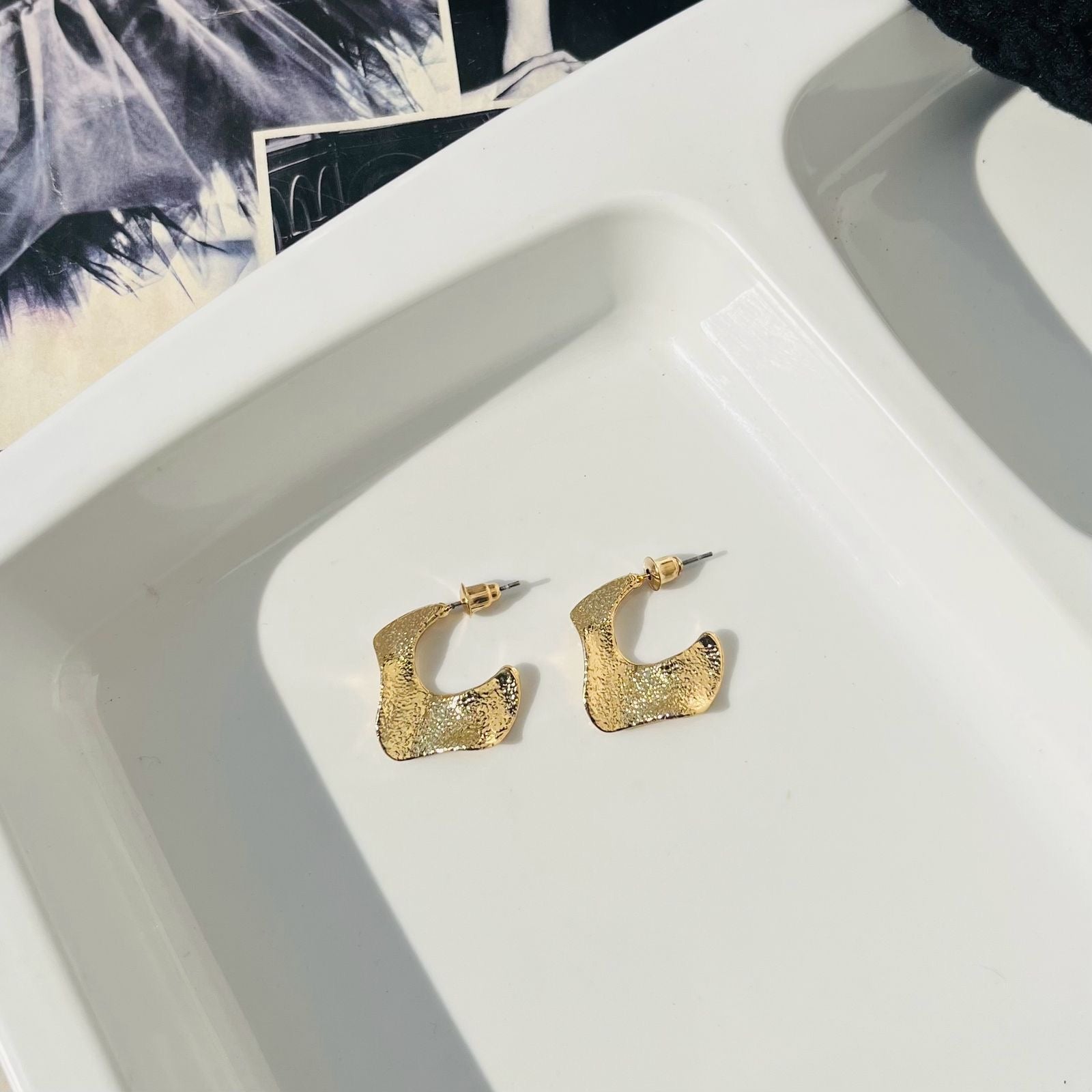 Skye Golden Hoops